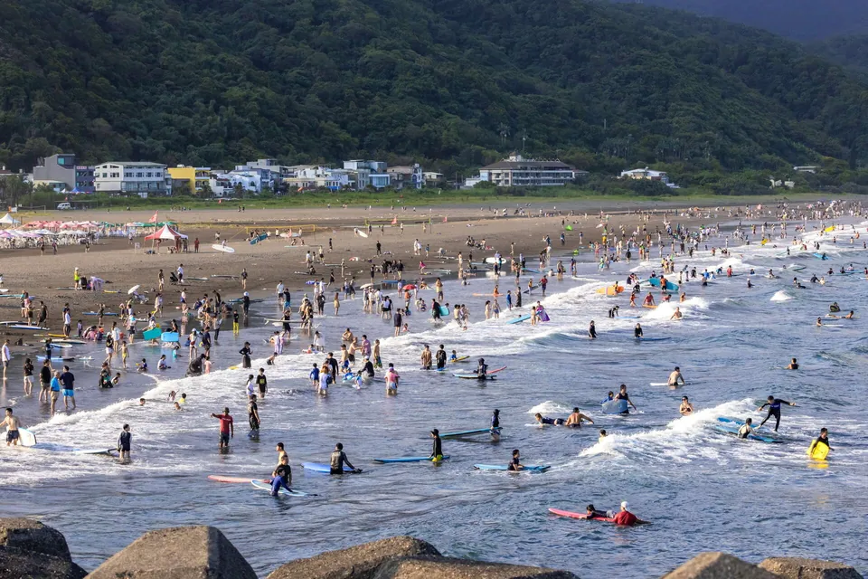 外澳海灘