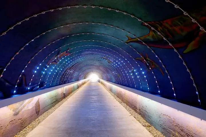 旗津星空隧道